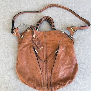 OrYANI Gwen 100% Leather Crossbody / Shoulder bag with handles.